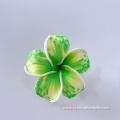 Hand-made Artificial Foam Plumeria Hair Pick